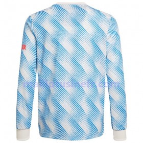 Maillot de Foot Manchester United Extérieur 2021-22 Manches Longues